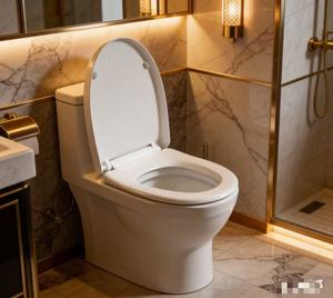 Diseño moderno Cierre suave Antideslizante Material PP Cubierta de asiento de <span class=keywords><strong>inodoro</strong></span> para adultos En FORMA DE U Fácil instalación Uso en el baño - Product Image 4