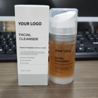 Nettoyant Moussant Visage Marque Blanche Faible MOQ Bio Hydratant Éclaircissant Anti-Acné Peau Grasse aux Acides Aminés