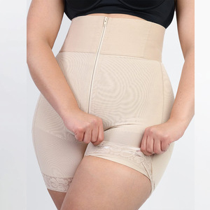 Femmes Fajas Colombianas Post Chirurgie Compression Butt Lifter Body Shaper Hooks Zipper Design Tights Slimming - Product Image 2
