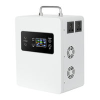 Estación de Almacenamiento de Energía Solar Portátil Todo en Uno de 300W 500W 1000W 896Wh 1000Wh 2000WH con Función UPS y Onda Sinusoidal Pura