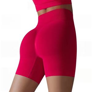 OEM <b>Low</b> Price High Quality Cotton Summer Outdoor Shorts Yoga Athletic Comfortable <b>Leggings</b> Shorts for Women - Product Image 5