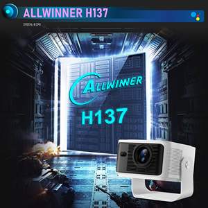 Projecteur Google <span class=keywords><strong>TV</strong></span> 4K OEM HY350 Max 1080P LED 180 °   Projecteur portable Android 11 gratuit, 500 lumens ANSI, stéréo HIFI, home cinéma - Product Image 6