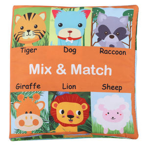 Jouets en <span class=keywords><strong>tissu</strong></span> pour bébés unisexes, bon marché, doux, non toxiques, en <span class=keywords><strong>tissu</strong></span>, améliorant la cognition sans casser - Product Image 3