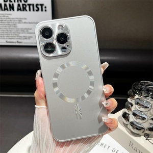 Nueva Funda Protectora para Cámara con Cargador Inalámbrico, Funda de Vidrio Ag Silicona Mate para iPhone 15 14 13 12 11 Pro Max - Product Image 6