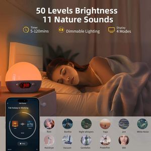 Intelligent for Music Night <b>Light</b> White Noise with <b>Sleep</b> Atmosphere & Wake-Up <b>Light</b> Product Genre - Product Image 6