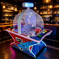 Machine de jeu d'arcade de table de basket-ball SQ Cosmic à 2 joueurs, à monnayeur, pour la location de carnavals et les centres de divertissement