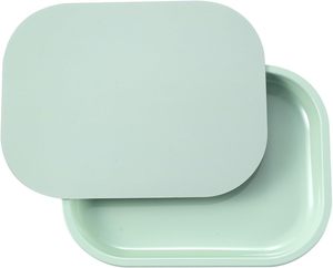 Plateau roulant personnalisé avec logo, 7*5,5 pouces, plateau de service en métal pour les boutiques de tabac, les dispensaires et les cultivateurs - Product Image 1