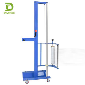 Máquina Envolvedora de Film Estirable Semiautomática, Nuevo Diseño, Fácil de Operar, Envolvedora de Palés Vertical Móvil, Dispensador Manual de LLDPE - Product Image 3
