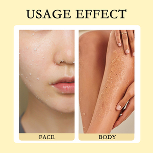 Gommage à la vitamine C BALRY 120ML, exfoliant doux naturel pour la peau, éliminateur de peaux mortes, <span class=keywords><strong>prix</strong></span> d'usine OEM ODM, gommage visage à la vitamine C - Product Image 6