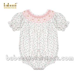 ชุดรอมเปอร์เด็กผู้หญิง แขนสั้น ลายเรขาคณิต ผ้าฝ้าย 100% สีชมพูอ่อน ปิดกระดุมแป๊ก ผลิตแบบ ODM/OEM - Product Image 5