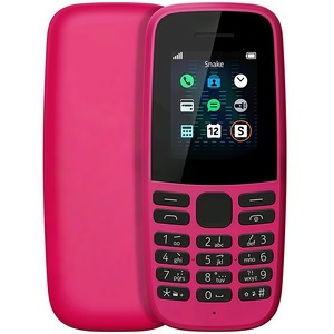 Teléfono <span class=keywords><strong>Celular</strong></span> Económico de Gama Baja Nok 105 2019, Teléfono con Funciones Básicas, Doble SIM, Venta al por Mayor, 106 125 216 3310 <span class=keywords><strong>5310</strong></span> 6310, Teléfonos Móviles con Teclado - Product Image 1