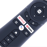 Untuk Syinix Itel RC-201BV 4K UHD Android Smart TV suara pengendali jarak jauh untuk wilayah Afrika