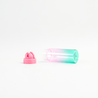 Bouteille d'eau de sport multicolore de 350 ml, légère et réutilisable, pour activités de plein air et fitness, avec bec verseur – Vente en gros usine