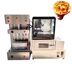 Full Set Snack Electric Production Line Cone Pizza <b>Making</b> <b>Machinery</b> - Product Image 2