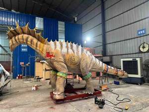 Jurassic Dino World Parque de Atracciones Robot Simulación Mecánico Tamaño Real Realista Animatronic <span class=keywords><strong>Amargasaurus</strong></span> para Exposición - Product Image 3