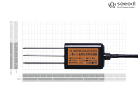 Capteur industriel d'humidité et de température du sol et d'EC MODBUS-RTU RS485 (MTEC-02A S-Soil)