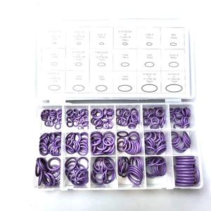 Cao su O <span class=keywords><strong>Ring</strong></span> Set O-<span class=keywords><strong>ring</strong></span> con dấu loại Kit Sửa chữa hộp cho ô tô A/C sạc Hose thủy lực khí gas HVAC Ống Nhẫn - Product Image 4