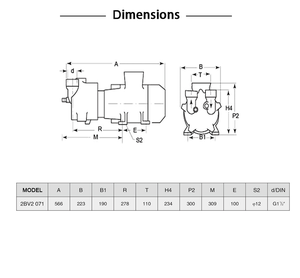 مضخة تفريغ حلقية مائية من الفولاذ المقاوم للصدأ BOYUAN قابلة للتخصيص من سلسلة 2BV موديل 2BV2071 موفرة للطاقة عالية الضغط ثلاثية الأطوار - Product Image 6