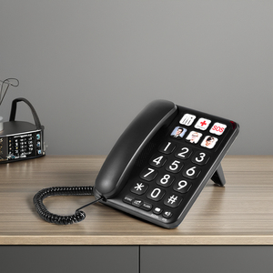 Usine-Simple numérotation rapide d'urgence pour personnes âgées Big Key Seniors Phone Big Button Téléphone filaire pour personnes âgées - Product Image 4