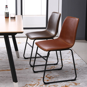 Tabouret de <span class=keywords><strong>bar</strong></span> moderne rembourré en cuir PU avec base stable pour <span class=keywords><strong>bar</strong></span> à domicile et salle à manger - Product Image 4