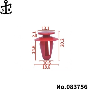 Evrensel naylon araba genişleme toka dekoratif perçinler sabit toka için plastik araba klip donanım oto raptiye - Product Image 5