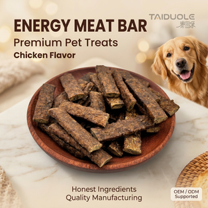 Barre énergétique pour chien à haute teneur en protéines, bâtonnets de viande réelle pour la santé musculaire, soutien à la force, pour chiots et chiens adultes actifs au quotidien - Product Image 1