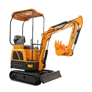 Rhinoceros XN12 CE/EPA/EURO 5 Mini Crawler Excavator Small Digger New Bagger Machinery With Bucket