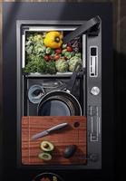 Grand évier de cuisine multifonctionnel Évier de cuisine Évier de cuisine de luxe de haute technologie