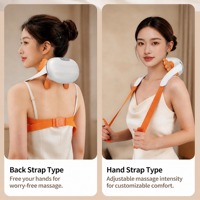 Masseur chauffant rechargeable pour le cou et les épaules, massage profond des tissus, machine de massage Shiatsu, cadeau pour adultes
