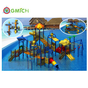 Quintal Playground e Water Slide Agregado Familiar Adulto com Piscina Parque Natação Pool-Jmq18166b - Product Image 5