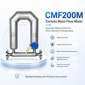 Débitmètre massique série CMF Motion, toutes tailles, raccord à bride, 4-20 mA, certifié CE pour la mesure des suspensions - Product Image 2
