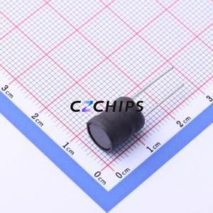 Inductor de Anillo de Color / Inductor de Orificio Pasante ZE8x10-101M-L, Orificio Pasante, D9.5xL12.5mm 100uH 20% 250mOhm Núcleo I - Product Image 2