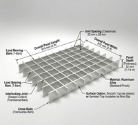Grilles de marches d'escalier en acier tubulaire à haute capacité de charge, galvanisées à chaud, en acier inoxydable, à verrouillage par pression, directement de l'usine