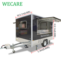 Camion de restauration rapide Wecare Mobile pour pizzas, glaces et autres plats, avec cuisine complète