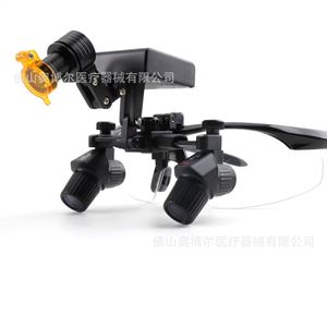 Dental Magnifying Lens 4X 5X Headlamp LED Surgical Medical Magnifier With Adjustable Angle For Dentist Use - Product Image 5