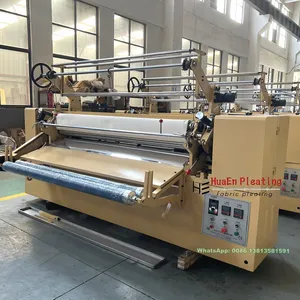 Huaen Pleating Machine HuaEn Fabric Leather Flat/side Knife Box/fir Bamboo Pleat/wave/Harlequin/Kingussie/combined/Space Pleat Plisse Machine Pleating
