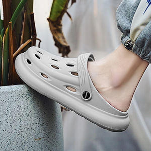 Pansi Men's Summer EVA <b>Clogs</b> 4Cm Thick Sole Breathable Garden Shoes Outdoor Beach Sandals - Product Image 3