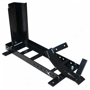 Support de <span class=keywords><strong>roue</strong></span> de <span class=keywords><strong>moto</strong></span> réglable en acier, design à profil bas, anti-basculement, offre un support sécurisé pour les motos - Product Image 4