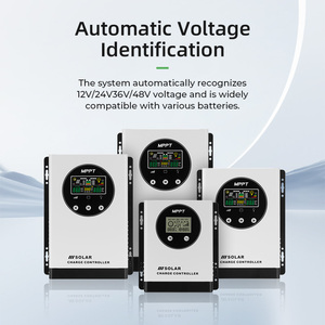 Pengontrol Pengisian Daya Surya MPPT Cerdas 30A-120A Layar <span class=keywords><strong>LCD</strong></span> 12V/24V/48V PV Volta 200V Port RS485 Real-time Bukan <span class=keywords><strong>PWM</strong></span> - Product Image 5