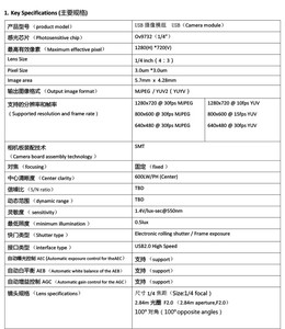 HS-autodarts 3 cái 1MP ov9732 1280x720 USB miễn phí điều khiển hướng dẫn sử dụng tập trung 100 độ máy ảnh mô-đun với <span class=keywords><strong>2</strong></span> Meter cáp cho WinXP/7/8/10 - Product Image 5