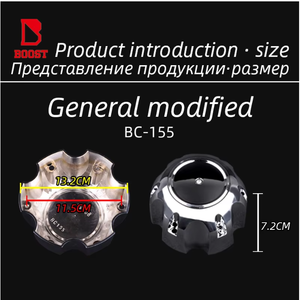 Cubierta Central de Rueda, Tapacubos Universales para Muchos SUV, para Toyota, <span class=keywords><strong>Nissan</strong></span>, Mitsubishi, Ford, Mercedes, Cubierta Antipolvo para Llantas de Automóvil - Product Image 2