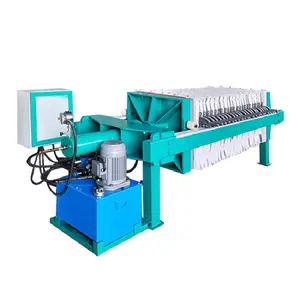 High pressure hydraulic slurry filter press plate and frame filter press equipment for wastewater treatment