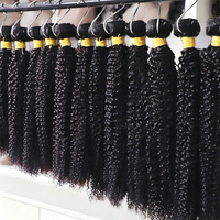 Prix de gros usine, Lot de cheveux indiens bruts, Extensions de cheveux 100% naturels, Cheveux vierges indiens à ondulation naturelle pour revendeurs