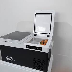 Mini-réfrigérateur portable pour voiture, compresseur 12V 24V, glacière pour <span class=keywords><strong>camping</strong></span> en extérieur - Product Image 2