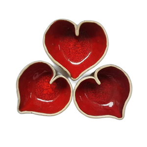 Cuenco de cerámica con forma de corazón <span class=keywords><strong>para</strong></span> joyas, frutos secos o <span class=keywords><strong>velas</strong></span> - Product Image 3