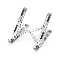 Support de refroidissement pliable Offre Spéciale support pour ordinateur portable en alliage d'aluminium support pour ordinateur portable en hauteur réglable en hauteur support pour ordinateur portable