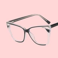 Lunettes de vue carrées œil de chat pour femmes, anti-lumière bleue, UV400, pour la lecture en extérieur