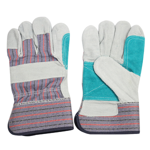 Guanti SONICE in Pelle Bovina Spaccata, Resistenti al Taglio, Traspiranti, Durevoli, Antiscivolo, per Lavori Elettrici e di Sicurezza - Product Image 6