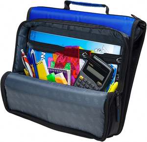 Carpeta con Cierre BSCI de Muestra Gratuita, Carpeta con Cierre de 500 Hojas para la Escuela, con Capacidad para Laptop de 15 Pulgadas - Product Image 6