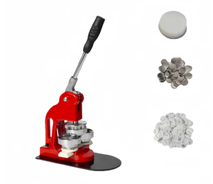 Desktop Round <b>Badge</b> Maker Magnet <b>Badge</b> <b>Making</b> Tool with Good Quality Manual Magnetic Button <b>Making</b> Machine - Product Image 2